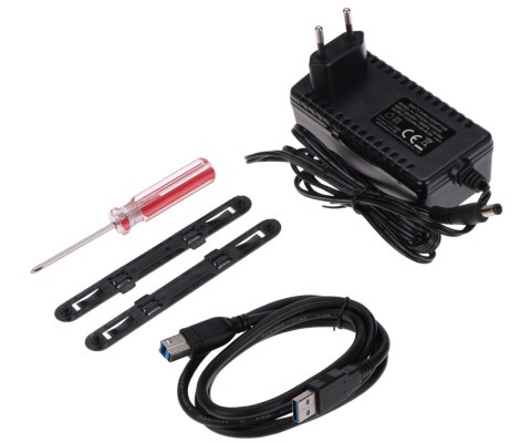 OBUDOWA DO DYSKÓW S1308A01-EU 2 X SATA 2.5 / 3.5 " 40 TB - 5 Gbps UNITEK