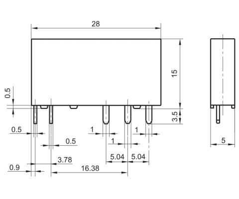 PRZEKAŹNIK P-HF41F-012-ZST