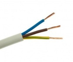 Przewód elektryczny linka H03VV-F OMY 3x1mm2 300V ELEKTROKABEL biały 100m