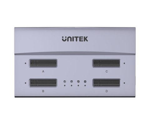 STACJA DOKUJĄCA / KLONUJĄCA DYSKI S1243BGY01-EU 4 X M.2, 32 TB - 40 Gbps UNITEK