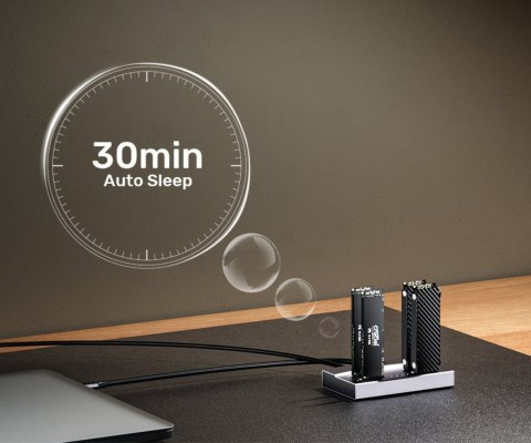 STACJA DOKUJĄCA / KLONUJĄCA DYSKI S1243BGY01-EU 4 X M.2, 32 TB - 40 Gbps UNITEK