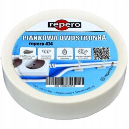 TAŚMA REPERO 474 PIANKOWA 25MMX5M