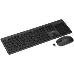 ZESTAW BEZPRZEWODOWY KLAWIATURA I MYSZ OPTYCZNA T054AGY01-US, 1600 dpi QWERTY 2.4 GHz UNITEK