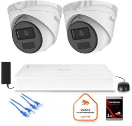 Zestaw monitoringu Hilook 2x kamera IPC-T221H-C z dyskiem 1TB