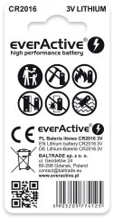 Bateria CR2016 everActive (blister 2 szt.)