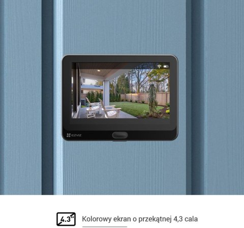 Bezprzewodowy wizjer do drzwi Ezviz HP2 2MP