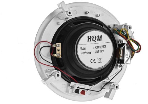 GŁOŚNIK SUFITOWY HQM-SO1625 20W 100V BIAŁY