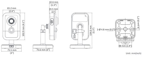 KAMERA IP DS-2CD2443G2-I(2MM) AcuSense - 4 Mpx Hikvision