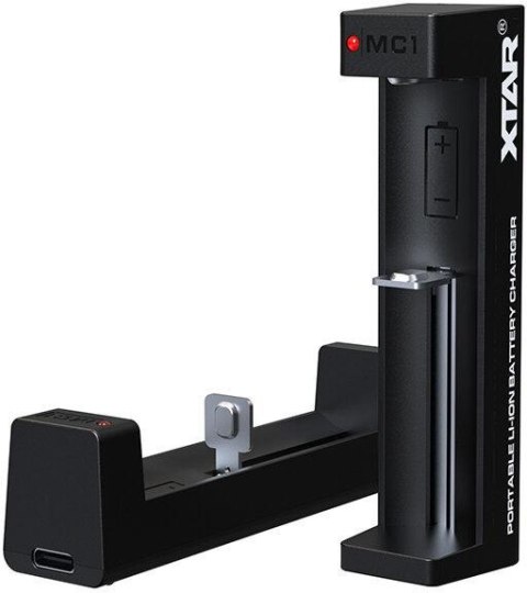 Ładowarka do akumulatorów cylindrycznych Li-ion Xtar MC1 USB-C