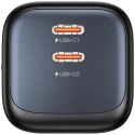 Ładowarka sieciowa Unitek GaN 45W, 2xUSB-C, PD 3.0, QC, czarna