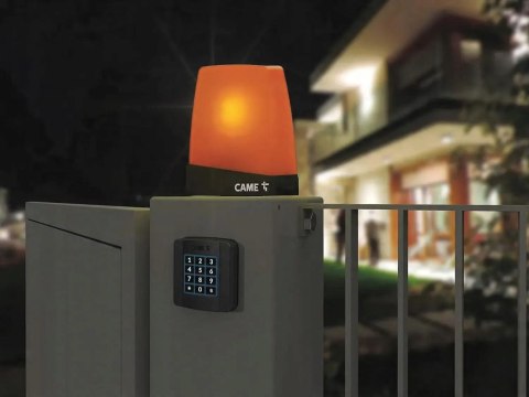 Lampa CAME KRX1FXSO pomarańczowa LED 24/230V (806LA-0010)