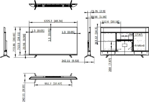 Monitor Hikvision DS-D5055U3-1V0S
