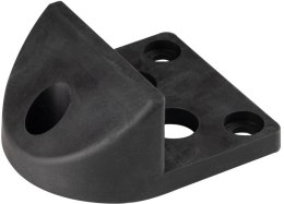 Przykręcany stoper do bramy PSG 61.191 (130x150/H65) powlekany gumą