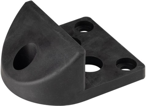 Przykręcany stoper do bramy PSG 61.191 (130x150/H65) powlekany gumą