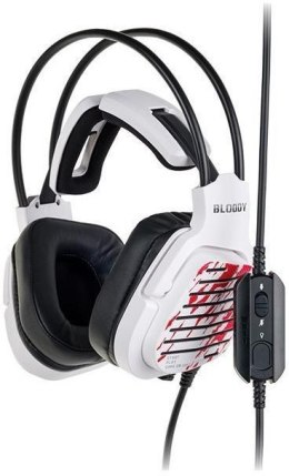 Słuchawki komputerowe A4TECH BLOODY G565 Enegry White