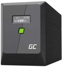 UPS ZASILACZ AWARYJNY Greencell PowerProof 2000VA 1400W LCD CZYSTA SINUSOIDA