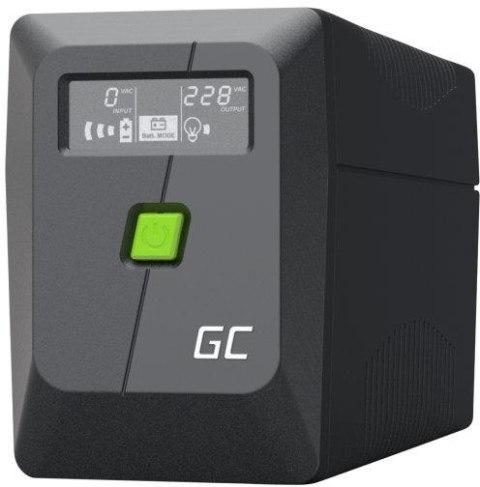 UPS ZASILACZ AWARYJNY Greencell PowerProof 850VA 480W LCD