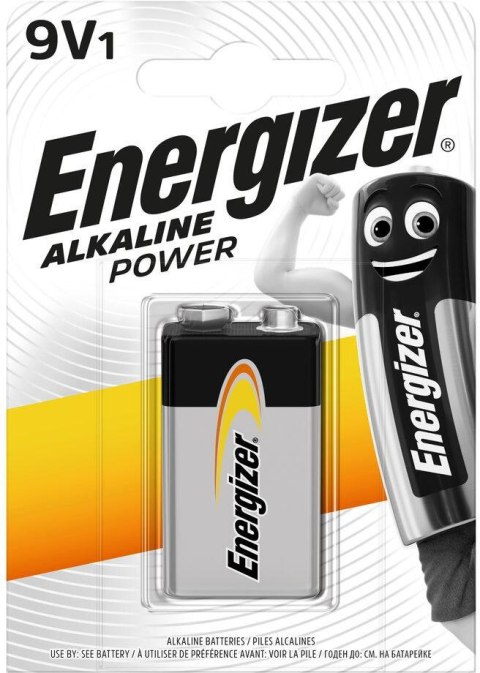 Bateria 6LR61 9 V Energizer Alcaline Power (blister 1 szt.)