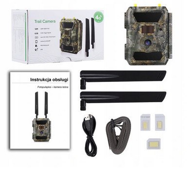 Fotopułapka - Kamera Leśna - Willfine 4.0CG 60°