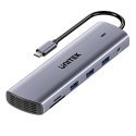 HUB USB 3.0 D1113BGY01 UNITEK
