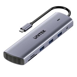 HUB USB 3.0 D1113BGY01 UNITEK