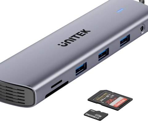 HUB USB 3.0 D1113BGY01 UNITEK