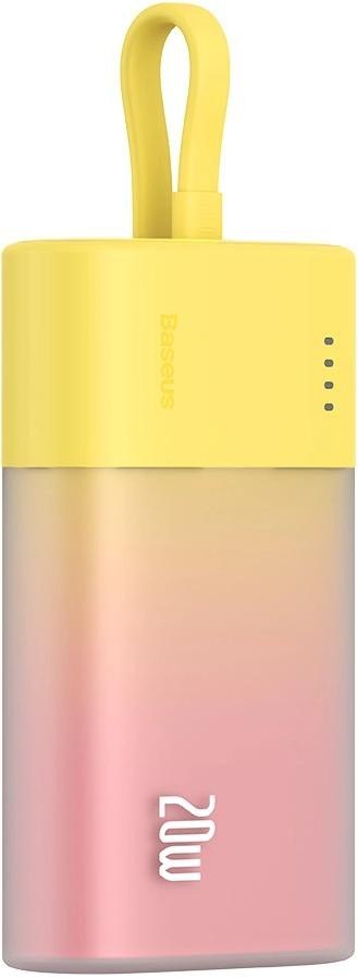 Powerbank Baseus Popsicle 5200mAh 20W z wbudowanym kablem Lightning