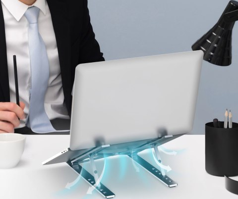 SKŁADANA PODSTAWKA POD LAPTOPA OT155SL UNITEK