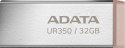 Adata Pendrive UR350 32GB USB3.2 Gen1 Metal brązowy