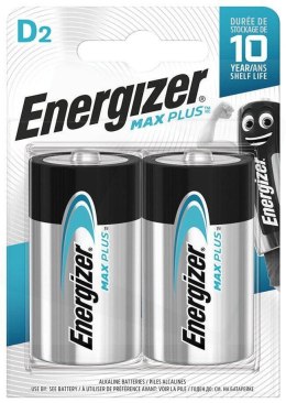 Bateria LR20 / D Energizer Alcaline MAX Plus (blister 2 szt.)