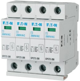 EATON OGRANICZNIK PRZEPIĘĆ T2 C 4P 4M 20/40KA 1.4KV TN, TNS, TNCS SPCT2-280/4