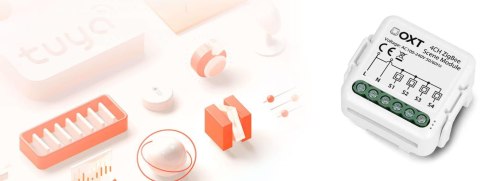 Moduł OXT mini sterownik scen 12 akcji 230V ZigBee TUYA T254