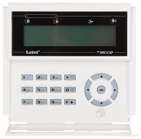 CZYTNIK ZBLIŻENIOWY Z KLAWIATURĄ ACCO-KLCDR-BW SATEL