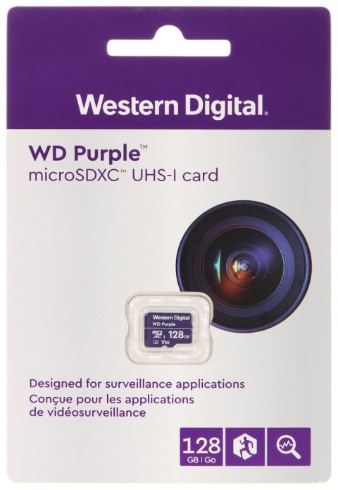 KARTA PAMIĘCI SD-MICRO-10/128-WD UHS-I, SDHC 128 GB Western Digital