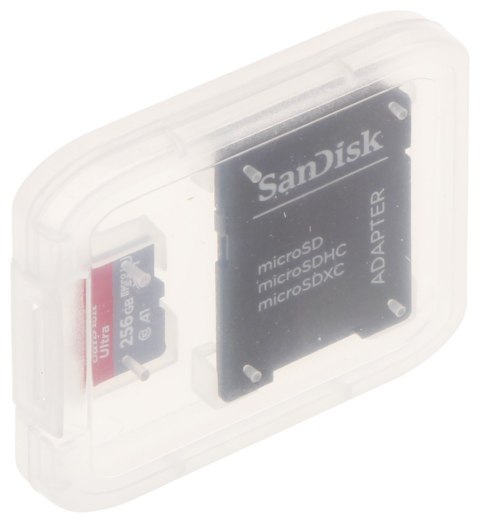KARTA PAMIĘCI SD-MICRO-10/256-SANDISK UHS-I, SDXC 256 GB SANDISK