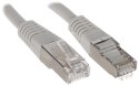 PATCHCORD RJ45/FTP6/1.0-GY 1.0 m