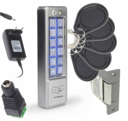 ZAMEK SZYFROWY ZESTAW ZS52 ZASILACZ RYGIEL BREL