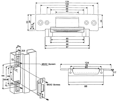 ZACZEP ELEKTROMAGNETYCZNY ASF702 DAHUA