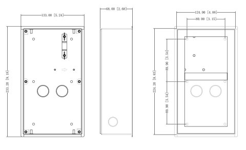 OBUDOWA PODTYNKOWA VTM127 DAHUA