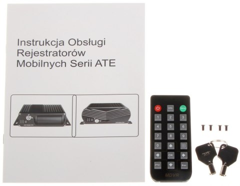 REJESTRATOR MOBILNY AHD ATE-D0801-T2 8 KANAŁÓW AUTONE