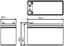 AKUMULATOR 12V/9AH-MWH