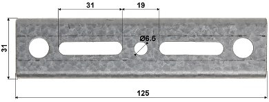 UCHWYT NA SŁUP OR-90/S