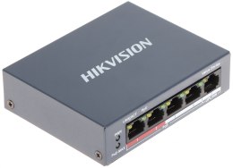 SWITCH POE DS-3E0105P-E/M(B) 4-PORTOWY Hikvision