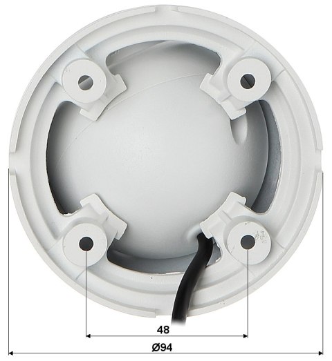 KAMERA WANDALOODPORNA AHD, HD-CVI, HD-TVI, PAL HAC-HDW1800M-0280B - 8.3 Mpx 2.8 mm DAHUA