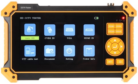 MONITOR AHD, HD-CVI, HD-TVI, PAL MS-ACT50-4K 5 " DELTA TESTER