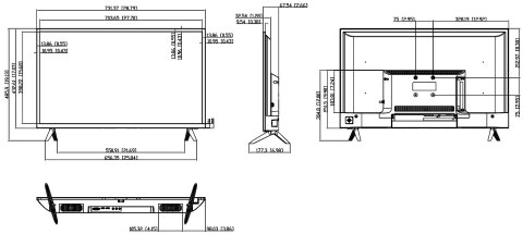 MONITOR VGA, HDMI, AUDIO LM32-F200 31.5 " DAHUA