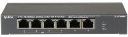 SWITCH POE TL-SF1006P 6-PORTOWY TP-LINK