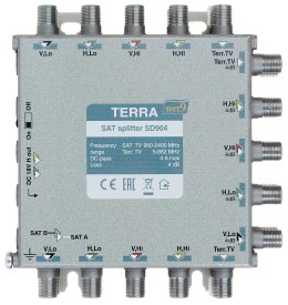 ROZGAŁĘŹNIK TV/SAT SD-904 TERRA