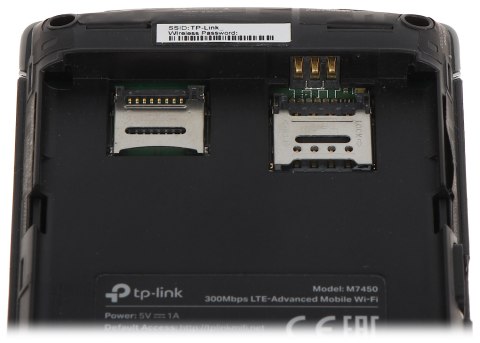 ROUTER MOBILNY, MODEM 4G LTE TL-M7450 Wi-Fi 300 + 867 Mb/s TP-LINK
