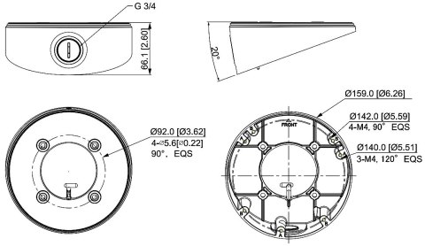 UCHWYT KAMERY PFA133-E DAHUA